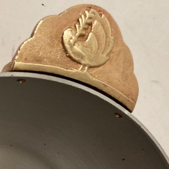 Vintage Metal Copper, Brass and Silver Bowl - Picture 4 of 6